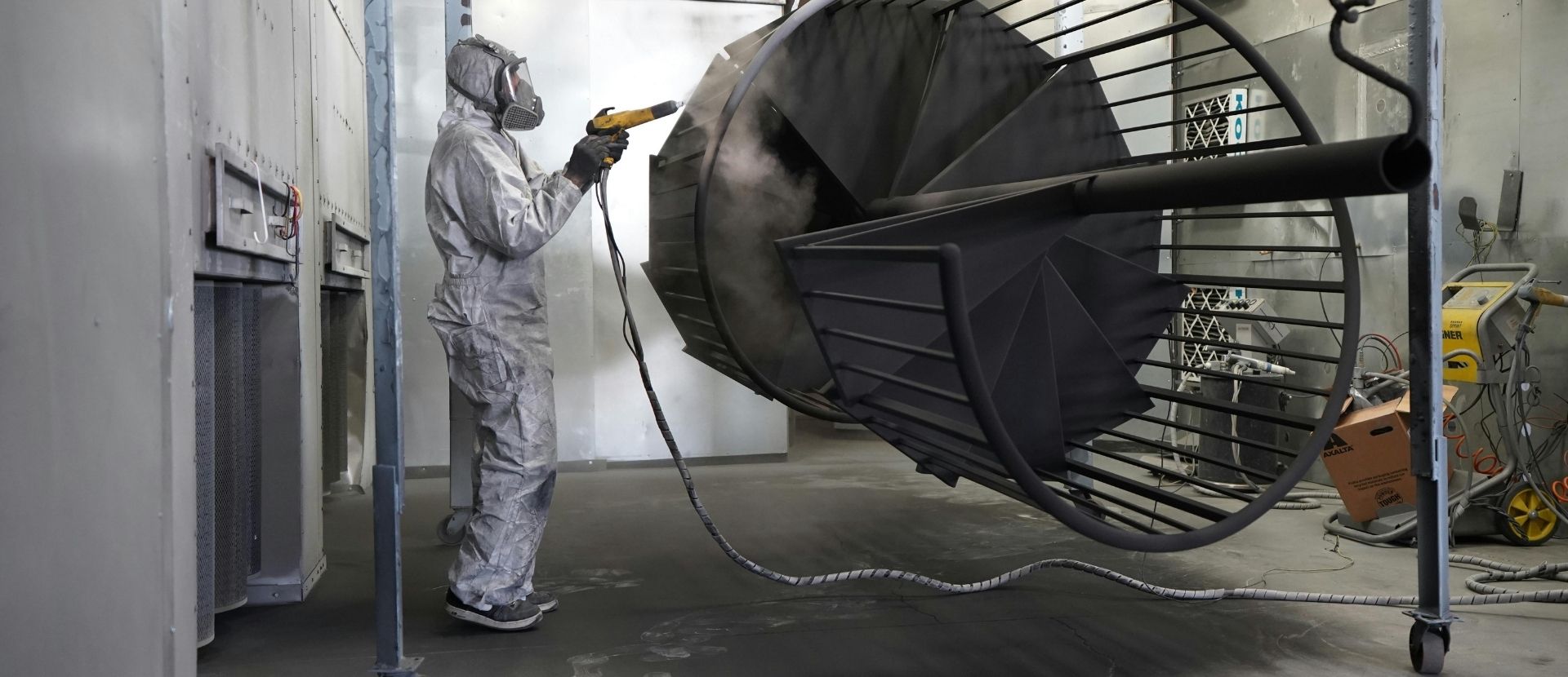 Spray Painting and Blasting